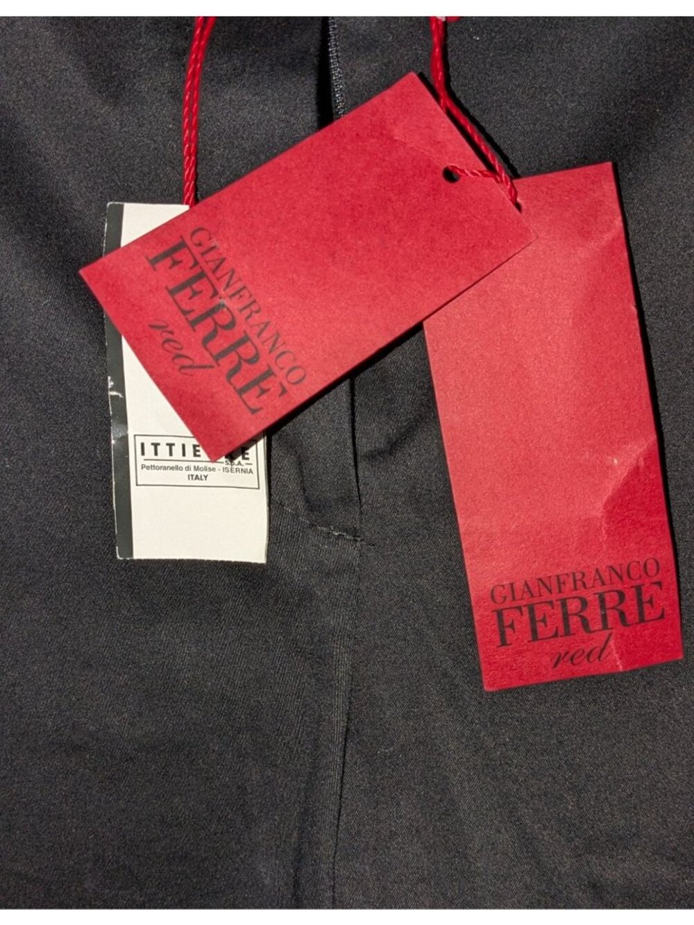 Gianfranco Ferre Womens Black Bootcut Trousers Sz 14 NWT - Picture 11 of 13